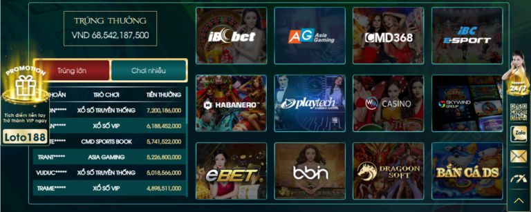 Game được đề xuất, xếp hạng K29, game được chơi nhiều nhất - K29